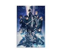 Attack on Titan Roles Art Poster Pintura Decorativa Lienzo Arte Mural Salón Póster Dormitorio Pintura, Arte de Pared Impresión de Imagen Moderna Decoración de Habitación Familiar 08 x 12 Pulgadas (20