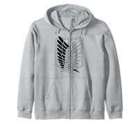 Attack on Titan Scout Regiment Survey Corps Logo Sudadera con Capucha