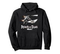 Attack on Titan Season 3 Levi Jump Attack Anime Sudadera con Capucha