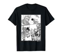 Attack on Titan Survey Corps VS Armored Titan Manga Panels Camiseta