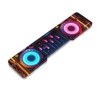 ATTACK SHARK 68 Teclas Reposamuñecas de Teclado Acrílico CNC, Reposamanos Transparente, Reposamuñecas de Teclado Mecánico para Juegos con Diseño del 60%,Ergonómico para Oficinas,Hogares -Colorido Rosa