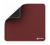 ATTACK SHARK CM02 Alfombrilla de Ratón para Juegos De Esports, Revestimiento Resistente Al Agua, Alfombrilla De Ratón Grande, Base De Goma Antideslizante, para Oficina En Casa, 450x400x4mm-Rojo
