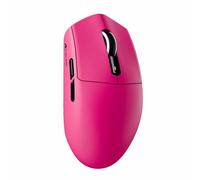 ATTACK SHARK G3 Ratón Gaming Inalámbrico, 25000 dpi, Sensor PixArt PAW3311, 59g Superlight, 80 Millones de Clics, Batería de 500mAh Ratón Gamer G305, Bluetooth/2.4G/Cableado, para PC/Mac, Rojo Berry