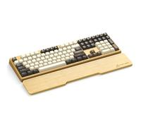 Attack Shark Reposamuñecas de Bambú Natural de 104 Teclas, Reposamuñecas Ergonómico para Mejorar La Comodidad de Escritura y Juegos, Respetuoso con el Medio Ambiente, Tacto de Madera, Antideslizante