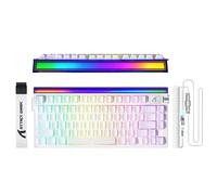 ATTACK SHARK Teclado magnético para juegos R85 HE 75% con cable, tasa de sondeo de 8 KHz, precisión RT de 0.005 mm, tasa de escaneo de 256 K, intercambio en caliente personalizado, teclado de PC con
