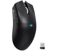 ATTACK SHARK X11SE Ratón Inalámbrico para Juegos, 63g Superligero, con Sensor PixArt PAW3311, 22000DPI, Trimodo Bluetooth/2,4GHz/con Cable, 1000Hz, Batería de 300 mAh, para PC/Mac (Negro)