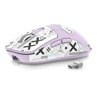 ATTACK SHARK X3 49g Superlight Mouse con Cinta, PixArt PAW3395 Gaming Sensor, BT/2.4G Wireless/Wired Gaming Mouse, 6 dpi Ajustable 26000, 200 Hrs Battery, Office Mouse para Win11/Xbox/PS/Mac