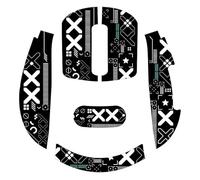 ATTACK SHARK X3 Cinta de Agarre para Ratón, Kit de Actualización Profesional, Resistente al Sudor, Cortada a Medida, Solo Cinta (Negra)