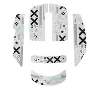 ATTACK SHARK X6 Banda antideslizante para ratón, kit de actualización profesional, resistente al sudor, corte a medida, fácil de usar