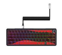 ATTACK SHARK X65PRO HE Rapid Trigger Keyboard, Magnetic Gaming Keyboard, Magnetic Switch, Tri-Mode, 0.01mm RT Accuracy, 0.125ms Latency, 8K Polling Rate, 128K Scan Rate, Dye-Sub PBT Keycap