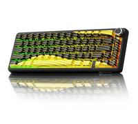 ATTACK SHARK X65PRO HE - Teclado inalámbrico para juegos de disparador rápido, precisión RT de 0.01 mm, velocidad de sondeo de 8 KHz, teclado con cable con interruptor magnético, trimodo