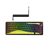 ATTACK Shark X65PRO HE - Teclado mecánico magnético de disparo rápido, 65% intercambiable en caliente, sensor de efecto Hall, accionamiento ajustable, RGB trimodo, tasa de sondeo de 8 KHz con cable en