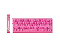 ATTACK SHARK X68HE - Teclado mecánico para juegos de disparador rápido, 60% con cable con accionamiento ajustable, interruptor magnético de efecto Hall, tasa de sondeo de 8 KHz, retroiluminación RGB