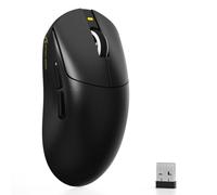 ATTACK SHARK X8 SE Ratón Gaming Inalámbrico, Peso Ligero 55g, Sensor PAW3311, Chip BK52820, 25,000 dpi, BT/2.4G/USB-C, 80 Millones de Clics, Batería 500mAh, Driver Web para PC/Mac- Negro