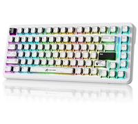 ATTACK SHARK X82PRO HE Teclado Inalámbrico para Juegos 75% con Gatillo Rápido, Interruptor Magnético de Efecto Hall con Accionamiento Ajustable de 0,01mm RT, 8KHz, Hot Swap, RGB, para PC Gamer (Cómic)