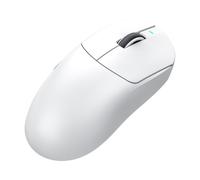 ATTACK SHARK X8SE Mouse for Large Hand, 55g Superlight, PixArt PAW3311 Gaming Sensor, BT/2.4G Wireless/Wired, Adjustable dpi up to 25000, 500mAh Battery (White)
