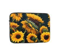ATTBBH Blessed to Be Called - Funda portátil para portátil de 33.0 cm, diseño de girasol, protección a prueba de golpes y viajes ligeros