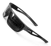 ATTCL Gafas de sol polarizadas para hombre que conduce 100% anti UV400 CAT 3 CE Gafas de pesca en bicicleta J2021 Black
