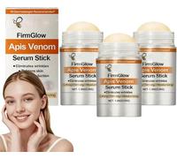ATTDX FirmGlow Apis Venom Serum Stick, Advanced Firming and Wrinkle Reducing Cream, ATTDX Ultra Firming Skin Cream, Mejora la piel Sagging, Natural Essence Stick Suitable for All Skin Types (3pcs)