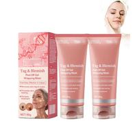 ATTDX Maschera Peel Off in Gel Avvolgente per Tag & Blemish, Maschera Peeling Avanzata per il Viso, Riduce Pelle Opaca e Imperfezioni, Ingredienti Naturali (2pcs)