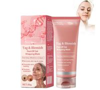 ATTDX Maschera Peel Off in Gel Avvolgente per Tag & Blemish, Maschera Peeling Avanzata per il Viso, Riduce Pelle Opaca e Imperfezioni, Ingredienti Naturali (1pc)