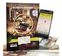 Attempted Murder: The Hostess - Beginner Murder Mystery Game | Friends, Secrets & a Deadly Poisoning | Case File with Digital Clues (No App) | 1-6 | 1.5-3h | 14+| MAGNIFICUM