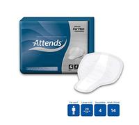 Attends For Men 4 - Compresas para incontinencia (14 unidades)