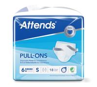 Attends Pull-Ons 6 Pantalones pequeños para incontinencia (4 x 18 = unidades)