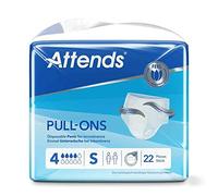 Attends Unisex Incontinencia Pull-Ons 4S - Pequeño-60-90cm (1 Pack de 22)