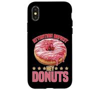 Attention Deficit Hey Donuts ADHD Focus Puns - Carcasa para iPhone X/XS