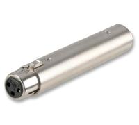 ATTENUATOR ADAPTADOR, 15 DB, XLR, conectores de audio y vídeo, 1 unidad