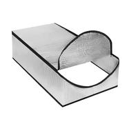 Attic Door Insulation Cover, Reutilizable UV-Resistant Energy Saving Insulator, Heat Transfer Blocker, for Studio, Garage, Basement, Workshop, RV, Dog House, and Window, 54,33x25x11.02 pulgadas