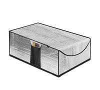 Attic Stairs Insulation Cover - Zippered Door Seal | Waterproof Fireproof Attic Door Cover | Insulated Zipper Access Hatch Covers with DualPockets | Energy-Saving Barrier for Summer/Winter Protection