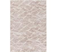 Atticgo Alfombra abstracta beige 160x230 cm