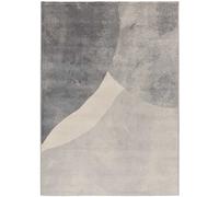 Atticgo Alfombra abstracta gris 160x230 cm