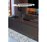 ATTICGO Alfombra de Cocina Ricci - Rectangular - Fibra sintética - Alfombra para Cocina, de Estilo Diseño Bohemio - Multicolor Valentina - 52x200 cm