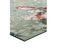 ATTICGO Alfombra de Cocina Ricci - Rectangular - Fibra sintética - Alfombra para Cocina, de Estilo Diseño Floral - Multicolor Monet - 52x200 cm