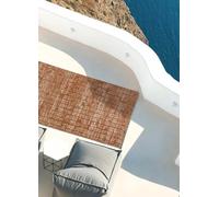 ATTICGO Alfombra de Exterior Velvet - Rectangular - Fibra sintética - Alfombra para Exterior, de Estilo Abstracto - Cobre B228-129x190 cm