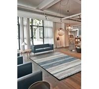 ATTICGO Alfombra de Pelo Corto Dreams - Rectangular - Fibra sintética - Alfombra para salón y Dormitorio, de Estilo Moderno - Gris 12242-140x200 cm