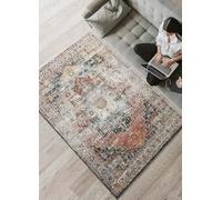 ATTICGO Alfombra de Pelo Corto Shiraz - Rectangular - Fibra sintética - Alfombra para salón y Dormitorio, de Estilo Abstracto - Multicolor 16554-160x230 cm