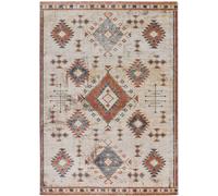 Atticgo Alfombra étnica caldera/beige 120x170 cm