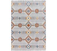 Atticgo Alfombra étnica gris/multicolor 155x230 cm