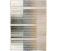 Atticgo Alfombra geométrica beige/multicolor 160x230 cm