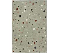 Atticgo Alfombra infantil lunares verde, 120x170 cm