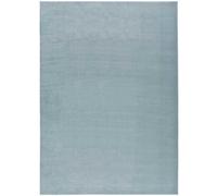 Atticgo Alfombra lavable azul antideslizante 140x200 cm