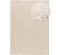 Atticgo Alfombra lavable blanco/beige 80x150 cm