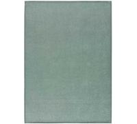 Atticgo Alfombra lavable liso verde 160x230 cm