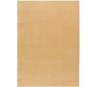 Atticgo Alfombra lavable mostaza antideslizante 140x200 cm