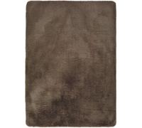 Atticgo Alfombra lavable shaggy marrón 160x230 cm