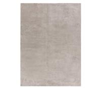 Atticgo alfombra lisa lavable loft en color piedra, 60 x 120 cm